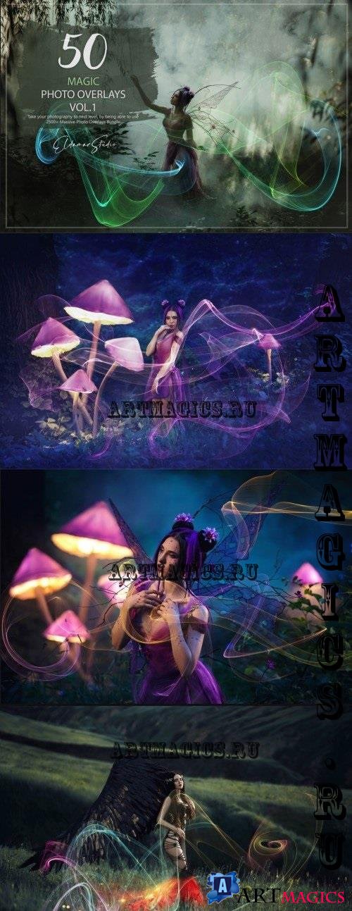 50 Magic Photo Overlays - Vol. 1 - PCFSLQS