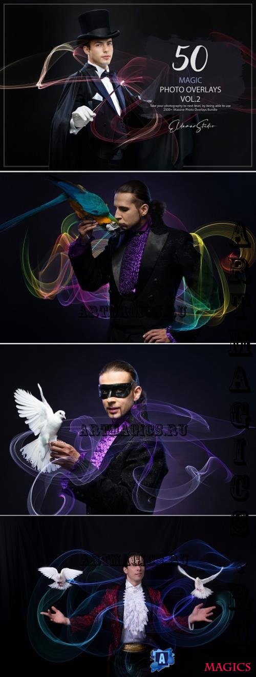 50 Magic Photo Overlays - Vol. 2 - XRT7AWP
