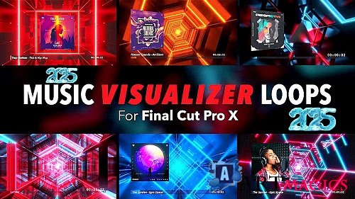 Videohive - Music Visualizer Loops 28890477 - 2 - Project For Final Cut Pro X