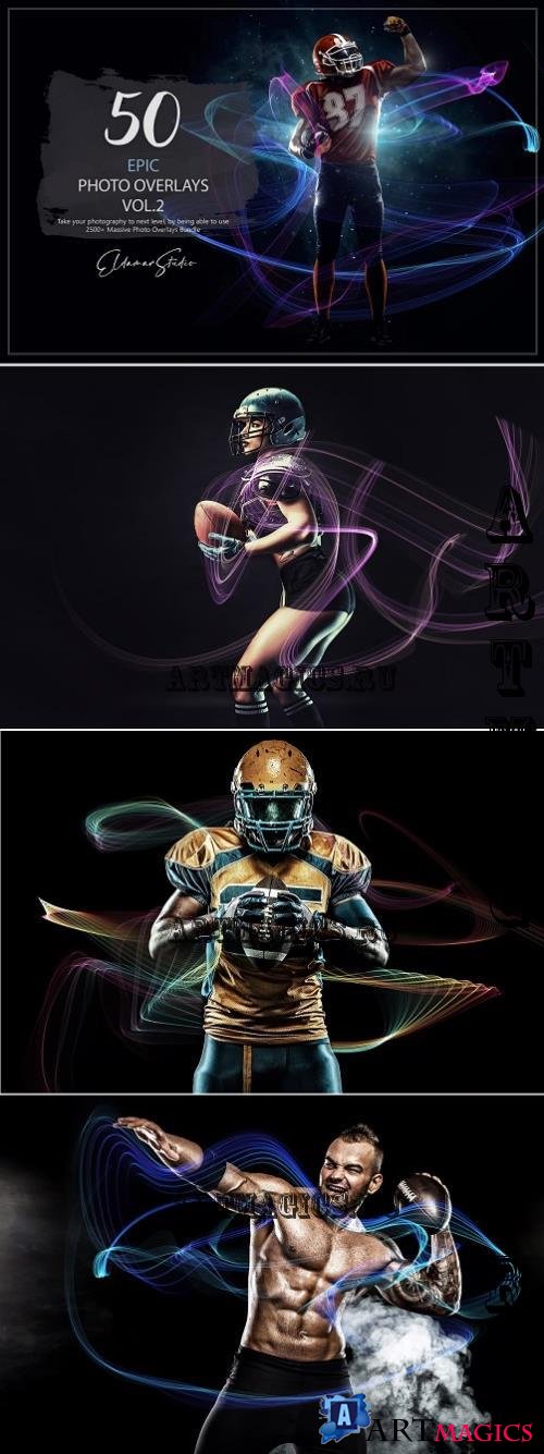 50 Epic Photo Overlays - Vol. 2 - LA57N8G
