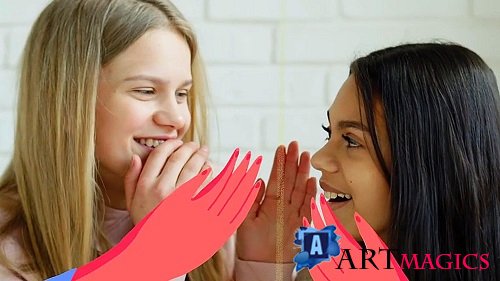 MA Hands And Curtain Backgrounds And Transitions 3418804 - Project for After Effects