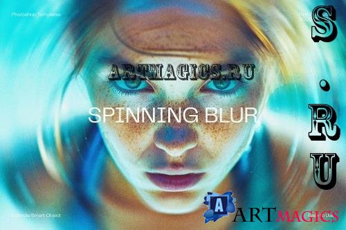 Spinning Blur Photo Effect - 291465888 - 6Q6EDYA