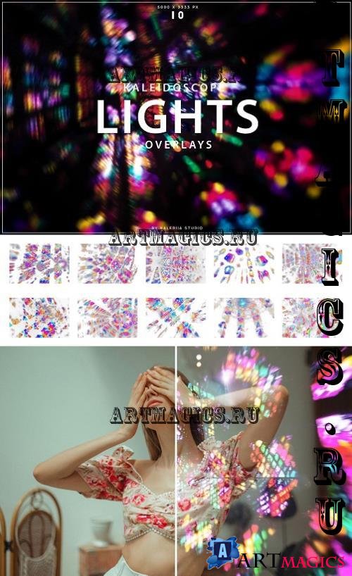 Kaleidoscope Lights Overlays - SM3JXYH