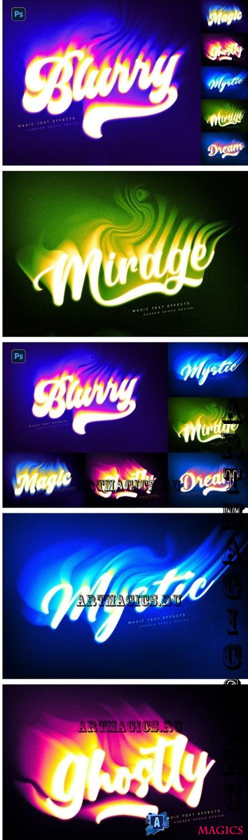 Mystic Blur Text Effects - 7RFXT35