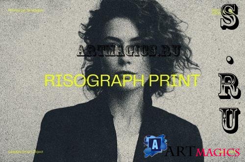 Risograph Print Photo Effect - 291468211 - Z4L2S69
