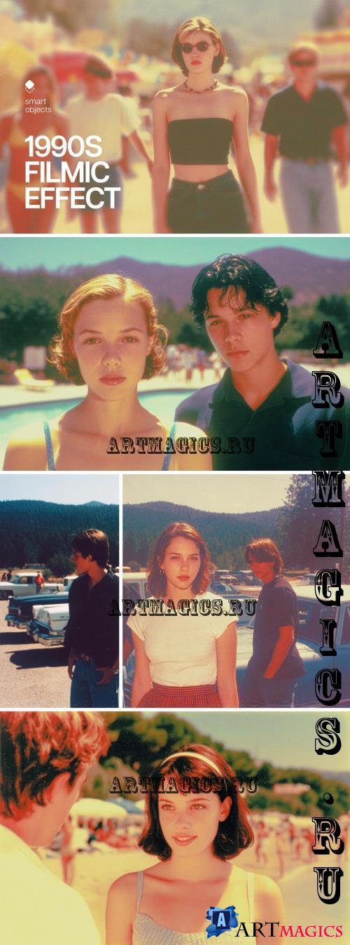1990s Filmic Photo Effect - 9BP5BM4