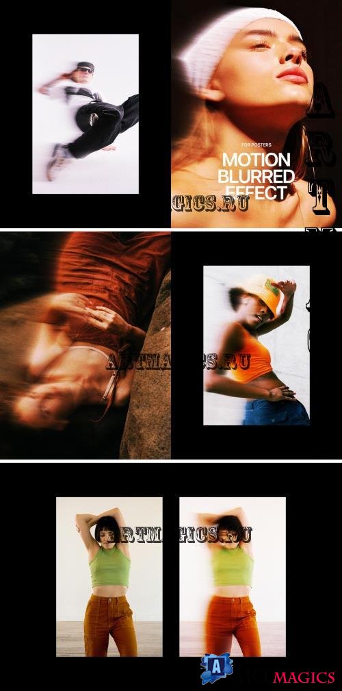 Motion Blurred Poster Effect - PNAZCV9