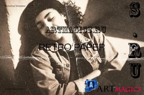 Retro Paper Photo Effect - 291490596 - BAPLRGM