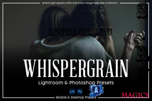 Whicspergrain Lightroom and Photoshop Presets - TBE79KJ