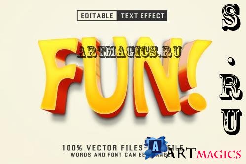 Fun 3d Text - Editable Text Effect - SJQX725