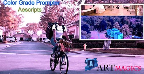 Aescripts - Color Grade Prompter v1.4.23