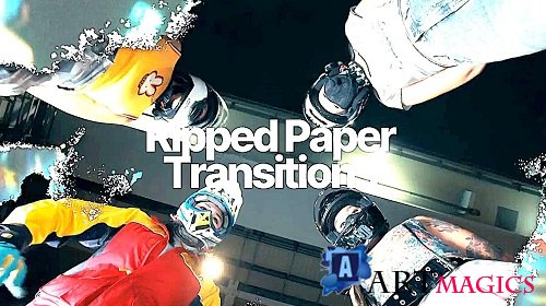 MA Ripped Paper Transitions 3409322 - Project for After Effects MA Ripped Paper Transitions 3409322 - Project for After Effects