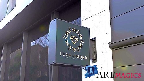 MA Mock-Up Wall Sign 417872 - Project for After Effects