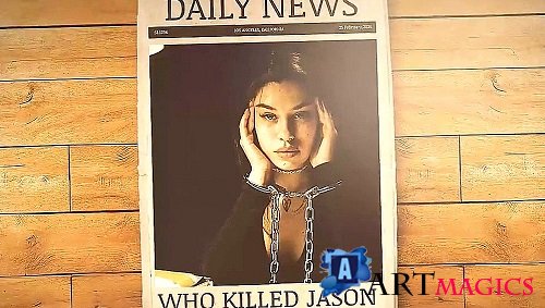 MA Cinematic Newspaper 3344342 - Project for After Effects
