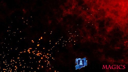 MA Fire Sparks Rising 1613760 - Motion Graphics