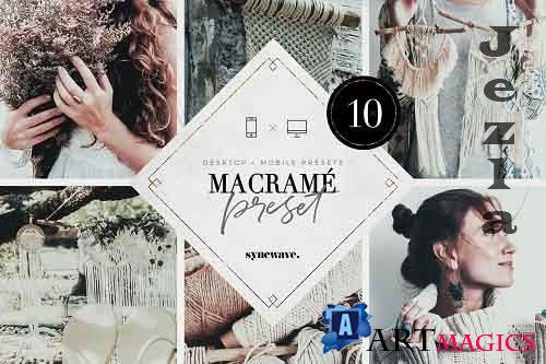 CreativeMarket - Macrame Lightroom Presets Bundle 5251195