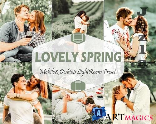 12 Lovely Spring Mobile & Desktop Lightroom Presets