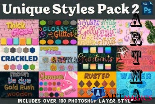 Unique Layer Styles Pack 2