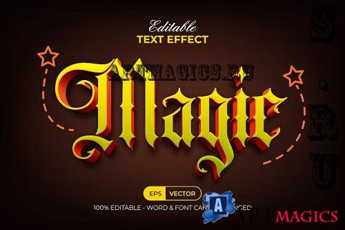 Magic Text Effect 3D Style - 42266407