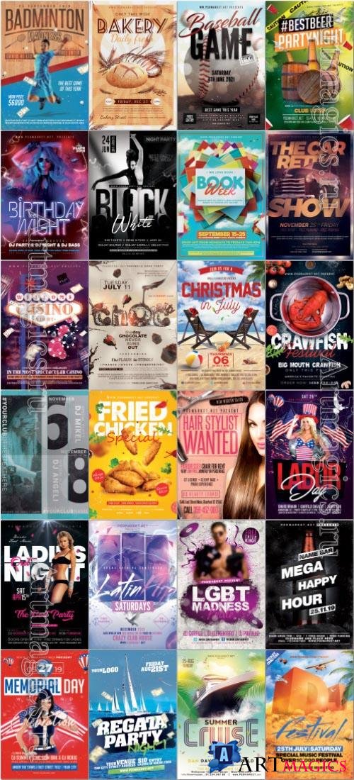 25 PSD Flyer Collection vol 3