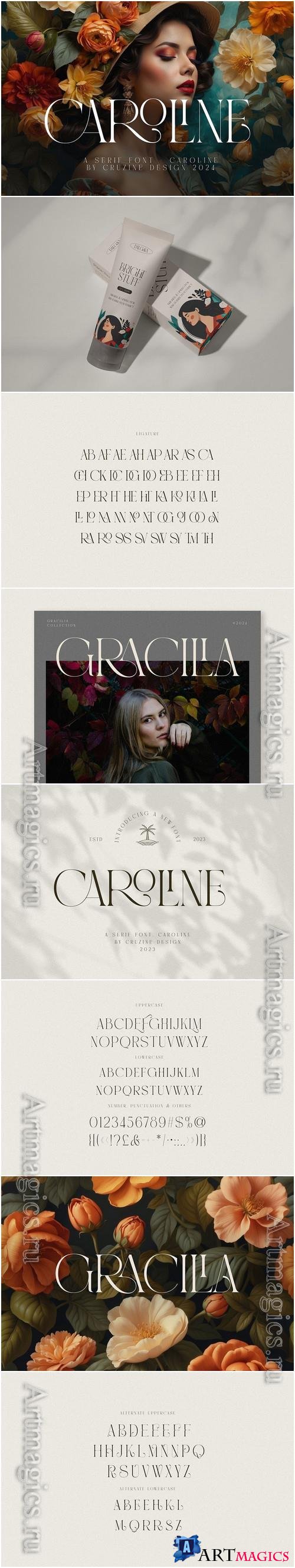 Caroline Luxury Serif