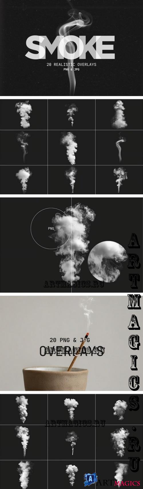 20 Smoke Effect Overlays - 78CAVAU